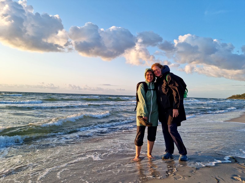 Gruppe am Strand 2023